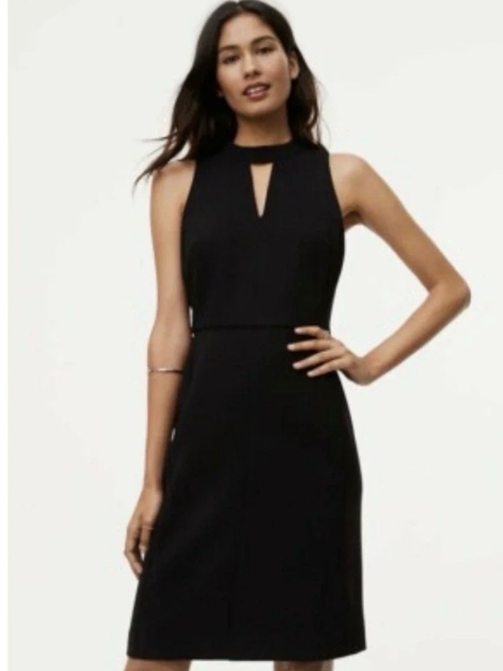 Ann Taylor LOFT size 6 sleeveless sheath dress